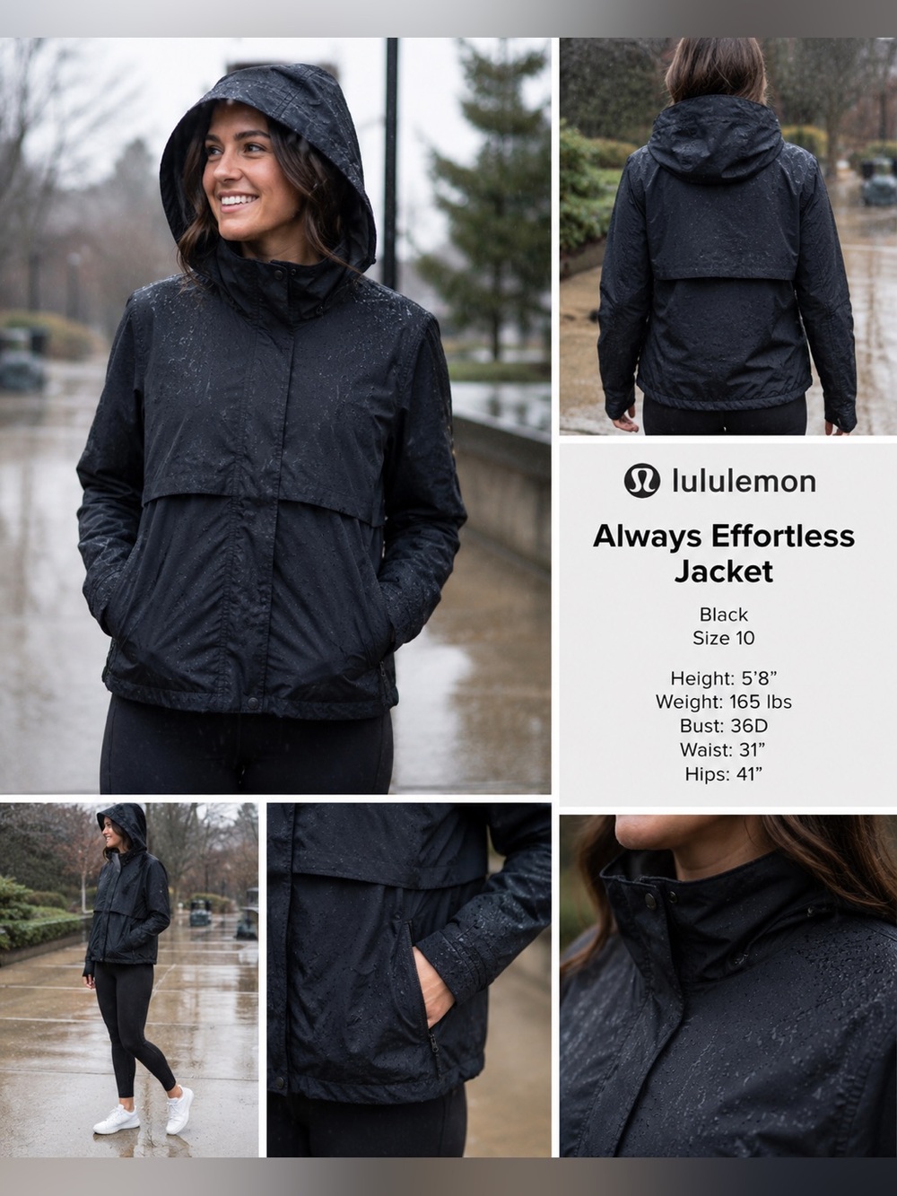Lululemon | Always Effortless Jacket |Black 🖤 | Size 10 | W4BW8S